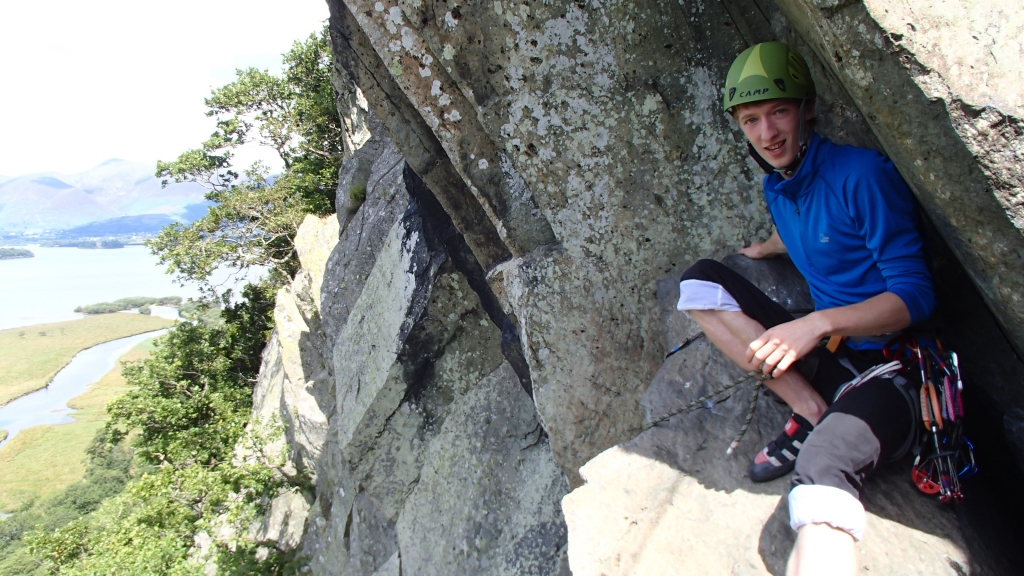 Rock climbing