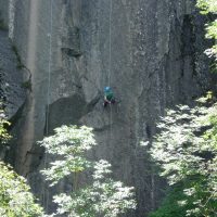 Abseiling Lake District