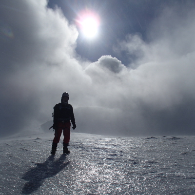 Introduction to winter mountaineering course