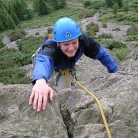 Classic rock climbing course Lake District