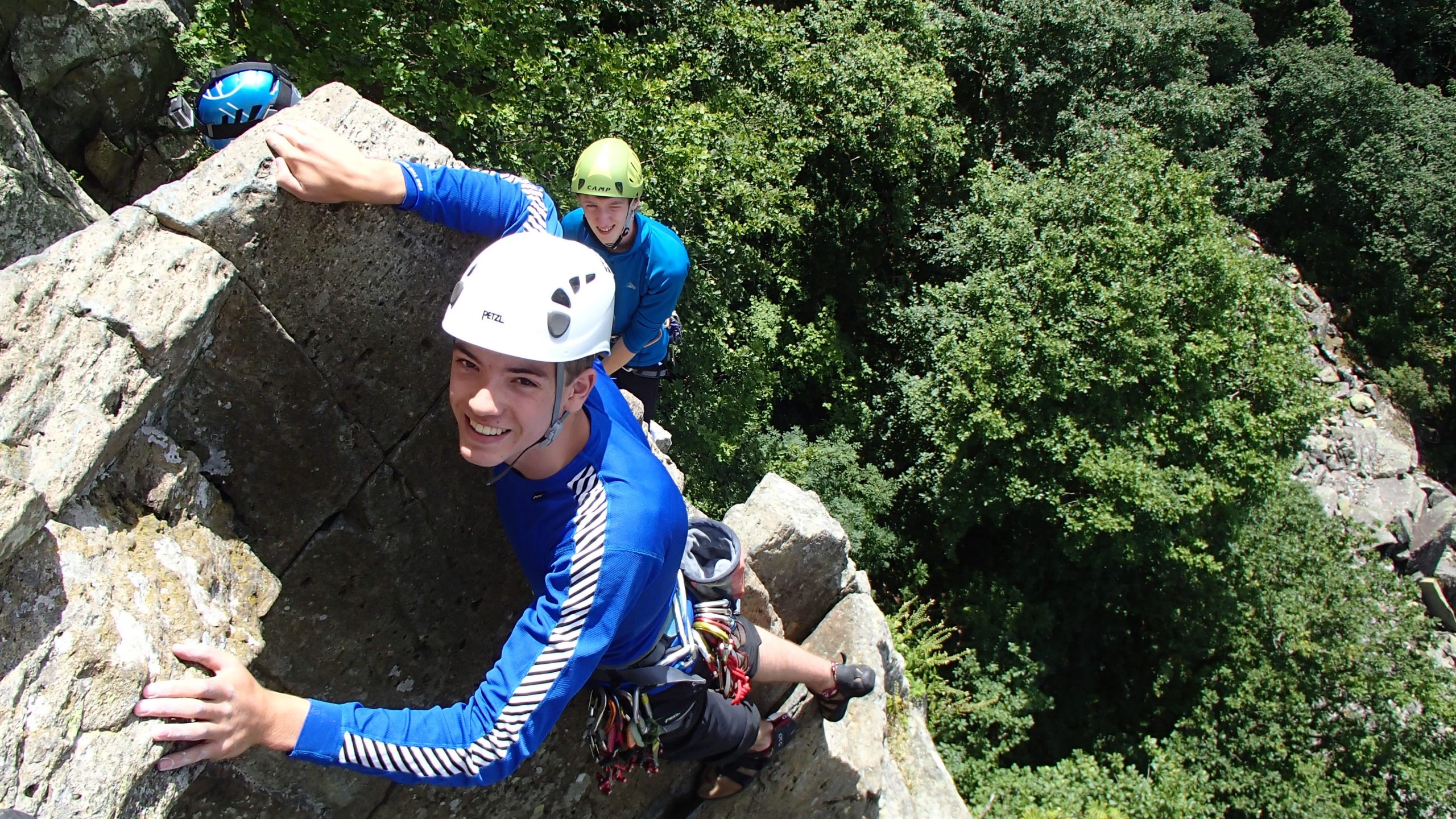 Classic rock climbing course Lake District