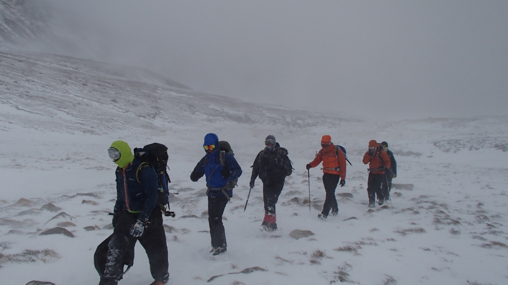 Scottish winter conditions