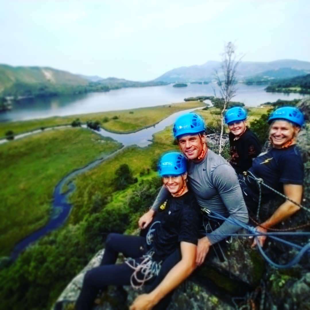 Rock climbing Lake District