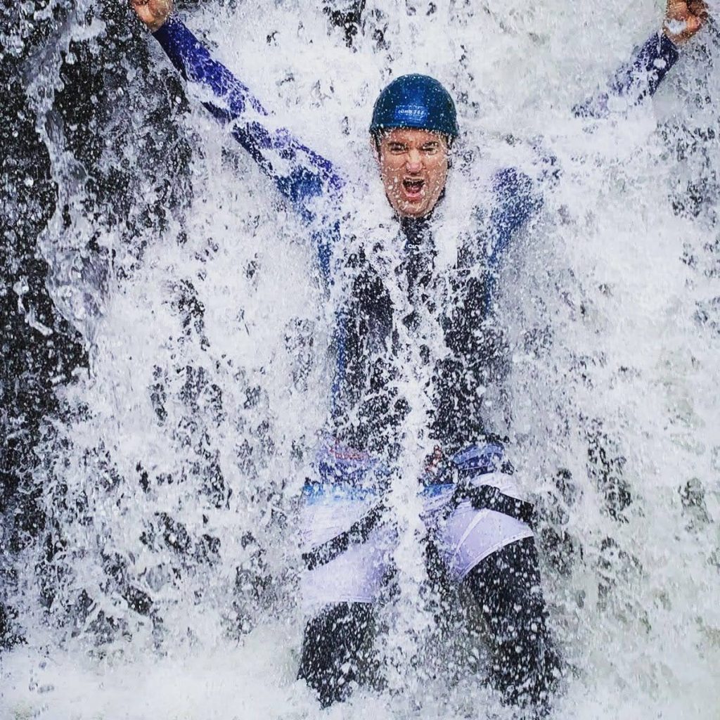 Ghyll scrambling Ghyll scrambling