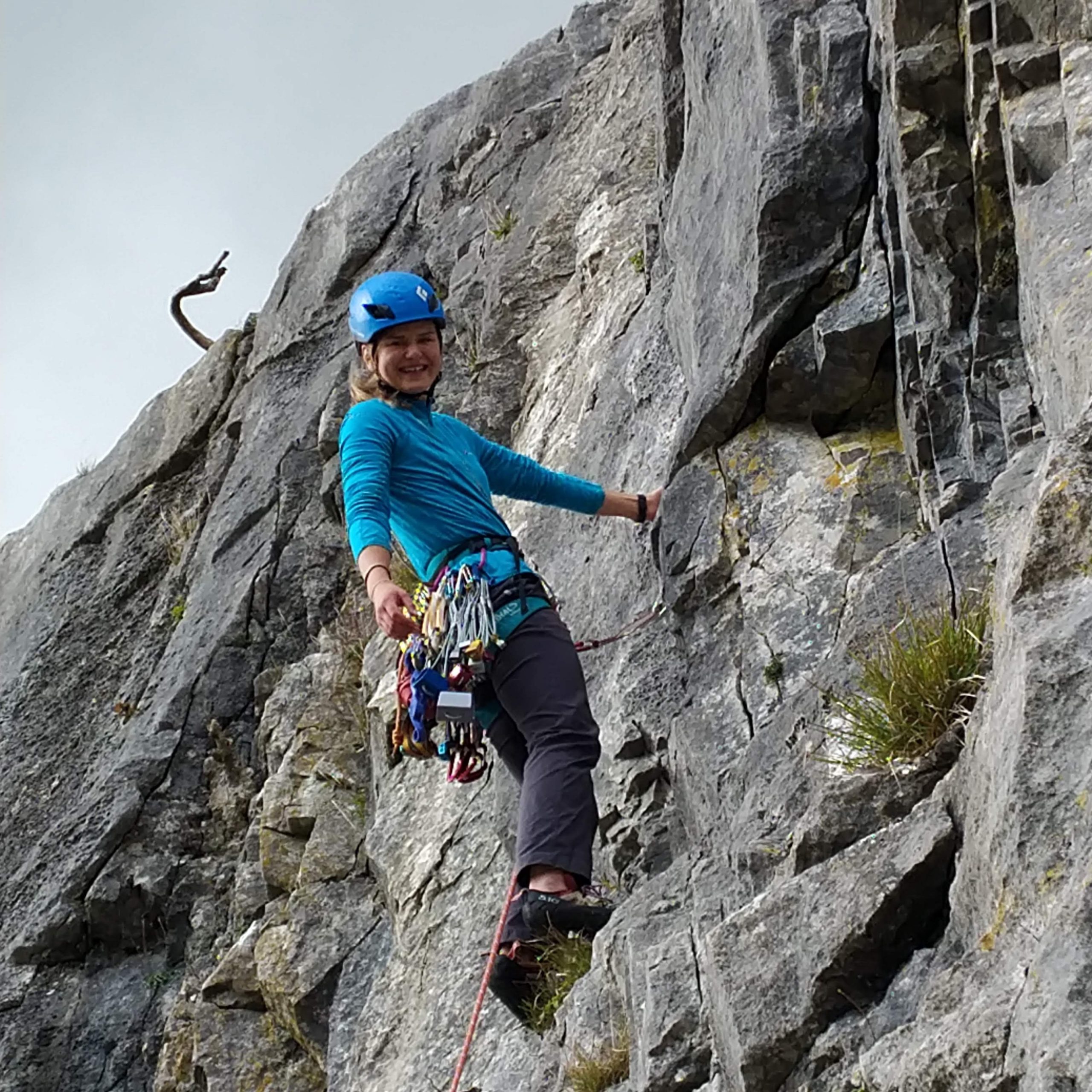 Rock Climbing Instructor training course