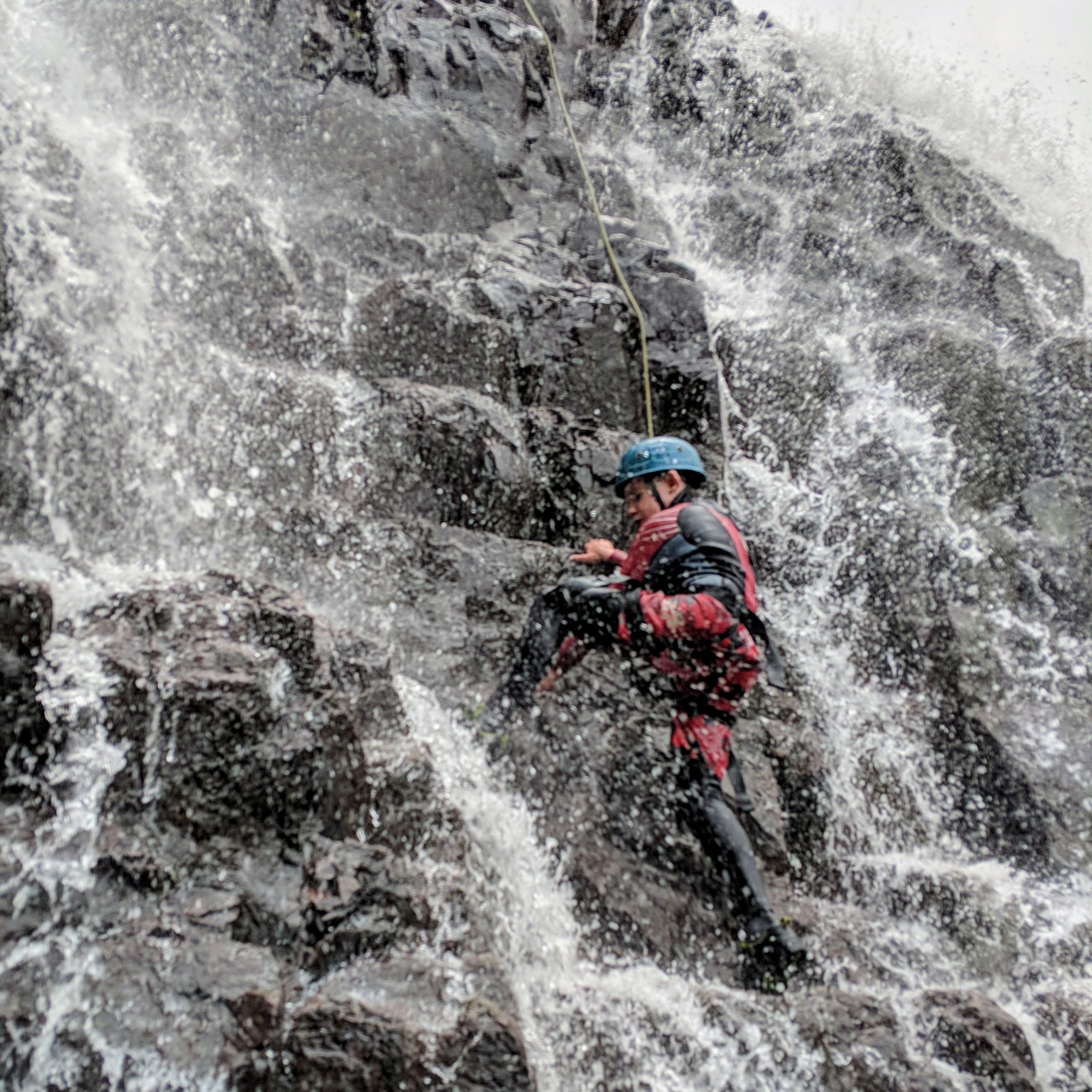 Stickle Ghyll scrambling