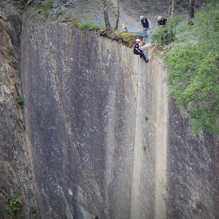 Abseiling