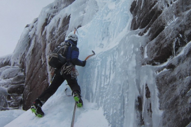 ice climbing course