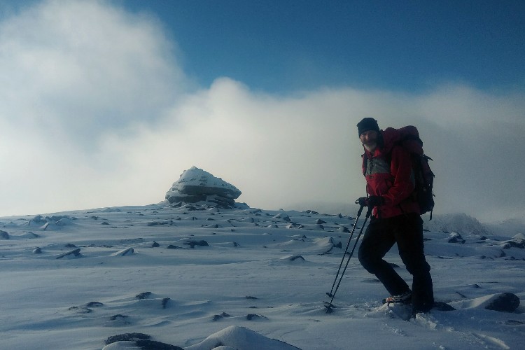 winter scrambling