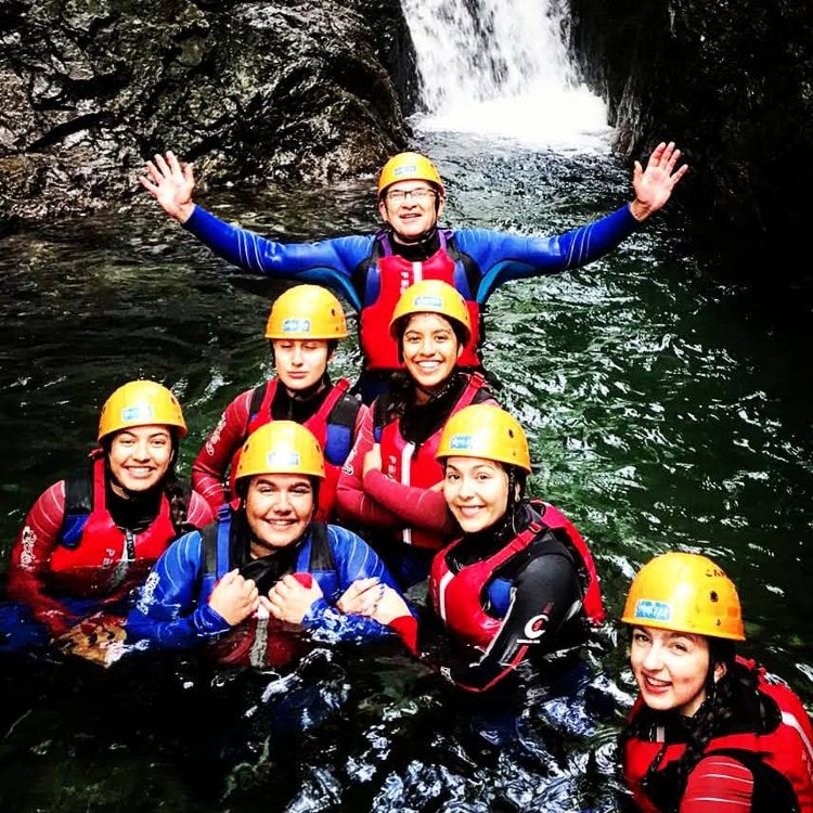 Church beck canyoning