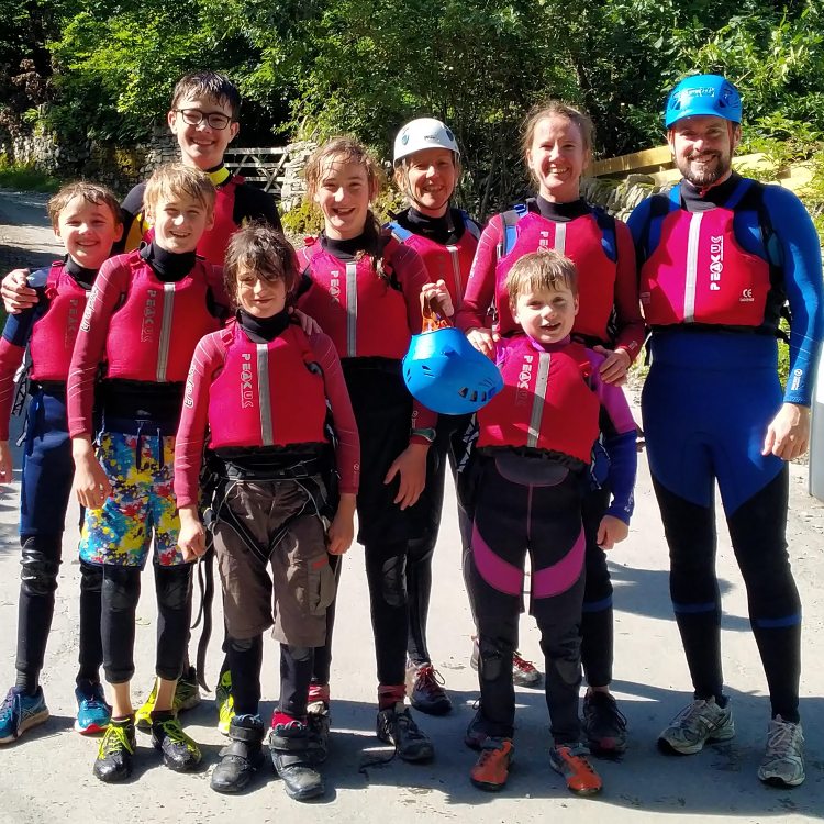 Church beck canyoning