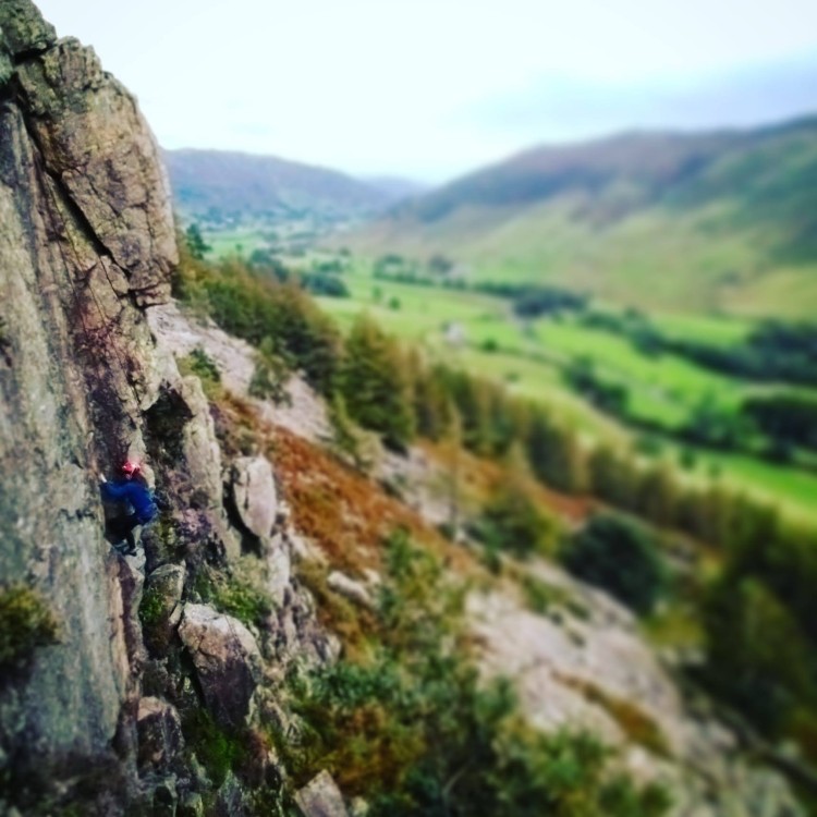 Classic Rock climbing course Lake District