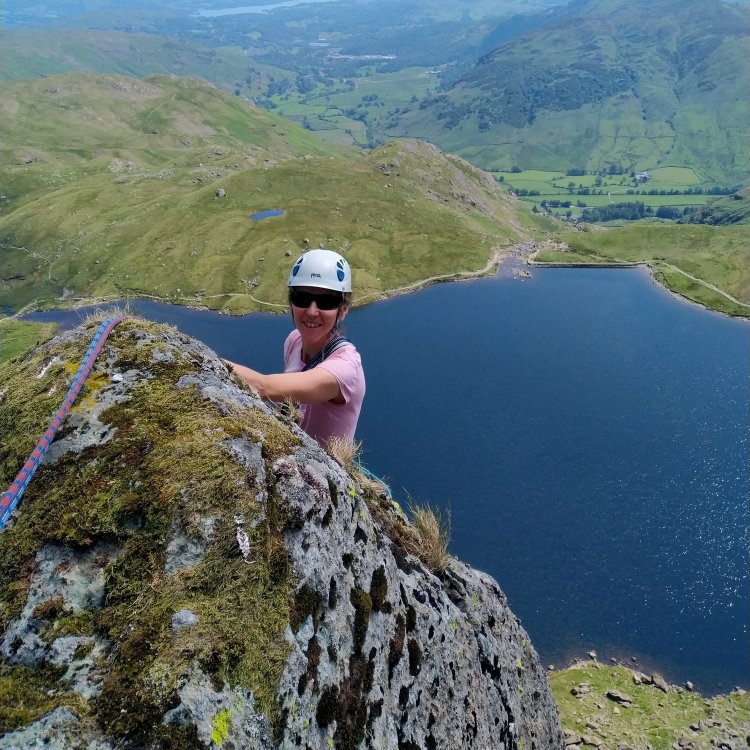 Classic rock climbing course Lake District